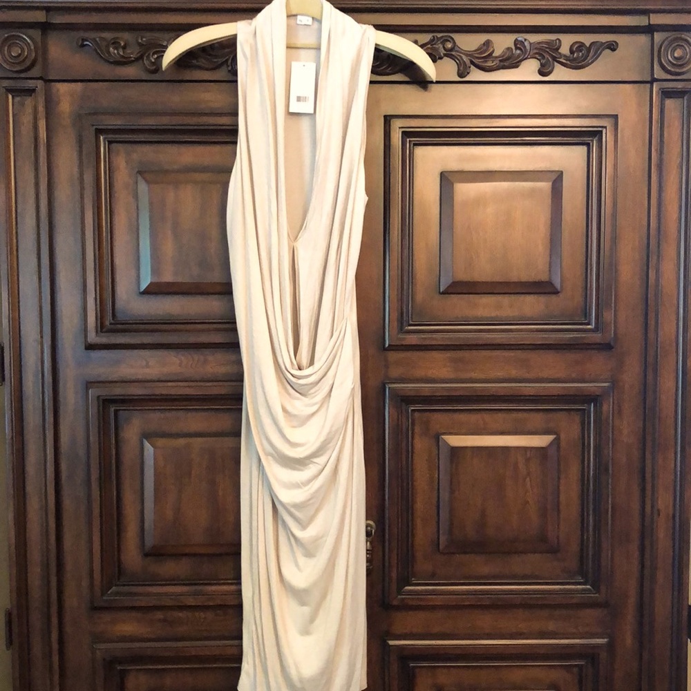 Helmet Lang slinky jersey dress
